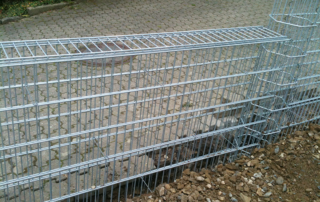 Zaunsysteme Luno – Gabionen – Rohzustand