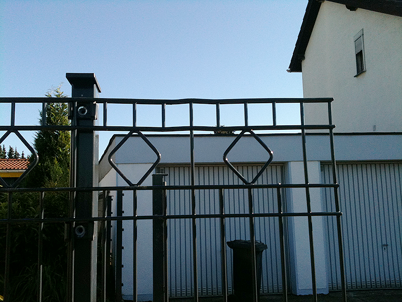 Zaunsysteme Luno – Zaunvariante – Haus